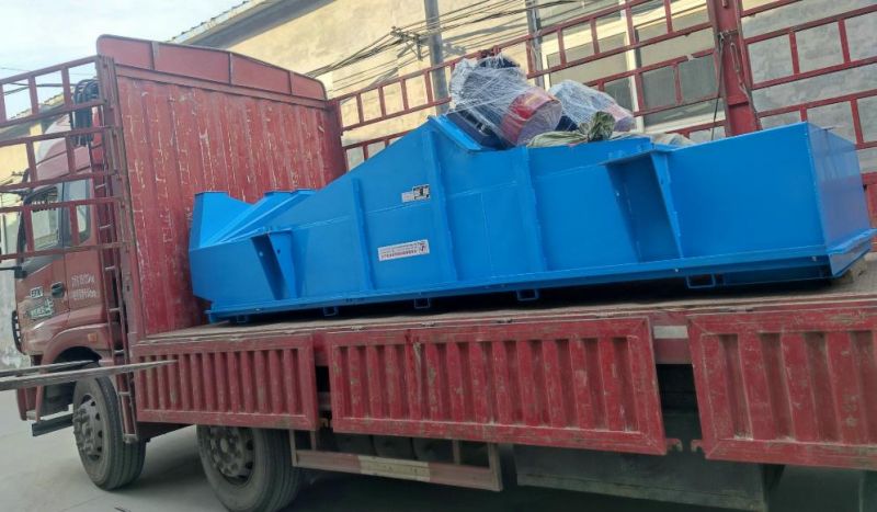 江苏宿迁1040直线筛装车发货现场