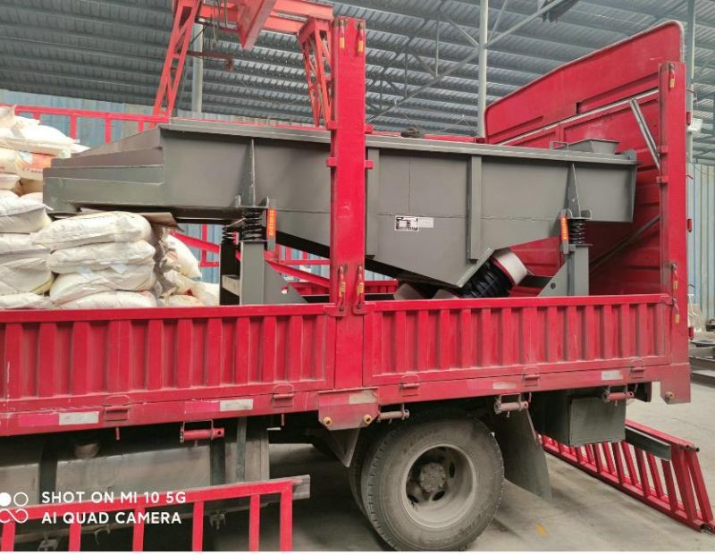 周口1030直线筛发货装车发货现场