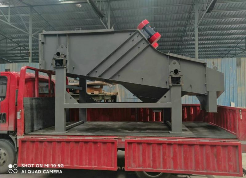 湖南1030脱水筛装车发货现场