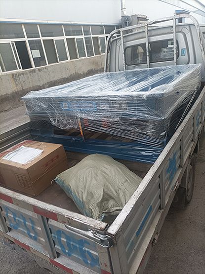 振动平台、弹跳球发货