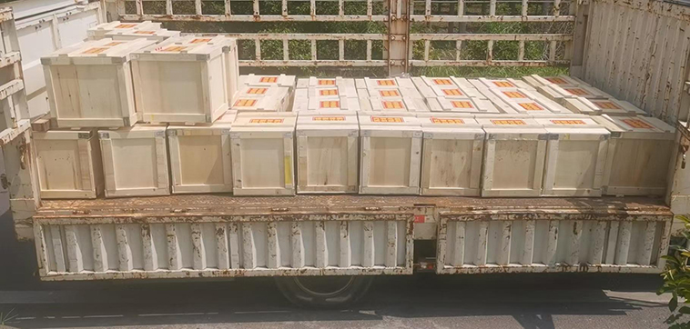 7月31日40台出口检验筛发货